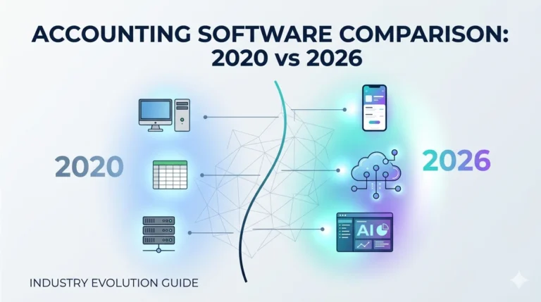 Accounting Software Comparison: 2020 vs 2026 (Industry Evolution Guide)