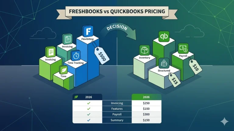 FreshBooks vs QuickBooks Pricing: Complete Breakdown (2026 Guide)